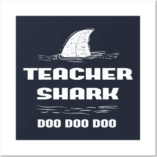 Teacher Shark Shirt, Gift for Teacher, Teacher Shirt, Do Your Homework, Teacher Tee, Back to School, Teacher Gift, Teacher Appreciation, Posters and Art